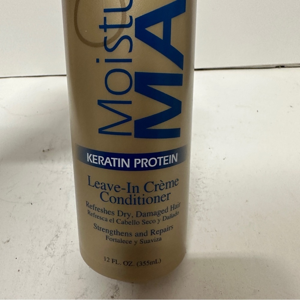 Lustrasilk Moisture Max Leave-In Creme Conditioner 12 OZ HTF - Picture 2 of 3